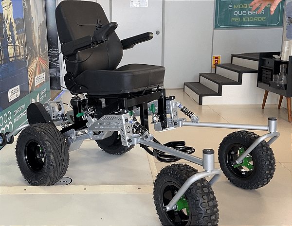 Cadeira de rodas OffRoad GreenCross 1.6