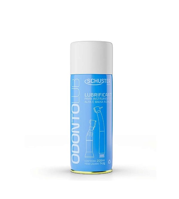 Spray Lubrificante Canetas Alta Rotação Odontolub Schuster