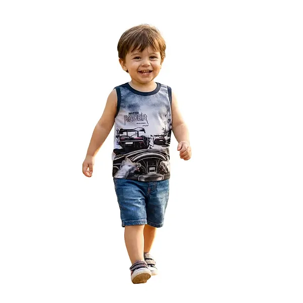 regata infantil menino carros de corrida preta meia malha macia confortável tamanhos 2 e 3 anos