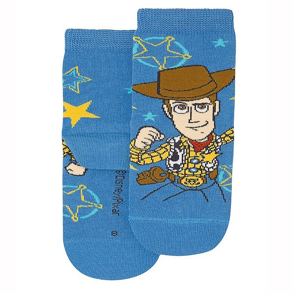 meia infantil toy story lupo com personagens divertidos da animação várias cores e tamanhos