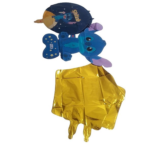 balão do stitch metalizado para decoração de festas infantis festas temáticas aniversários