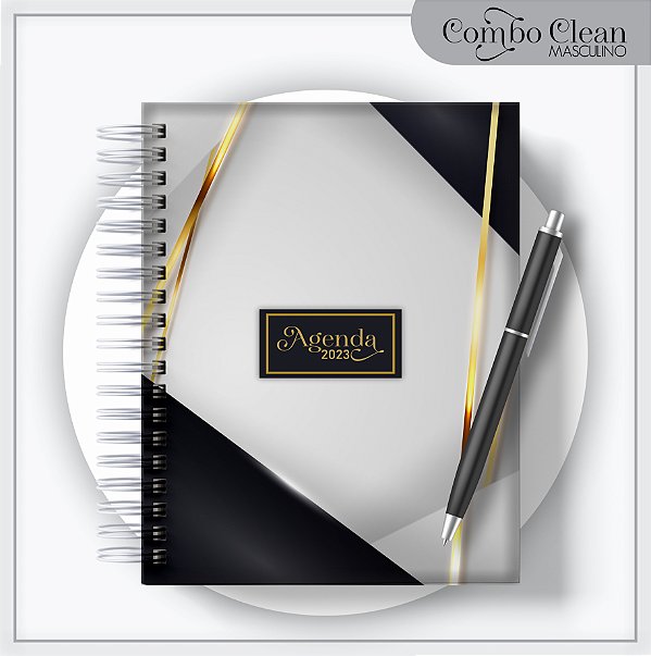 AGENDA MASCULINA (ELEGANTE)