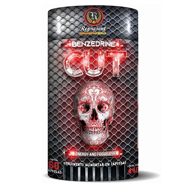 Benzedrine Cut Foco 24 Horas 60 cáps - Represent Nutrition