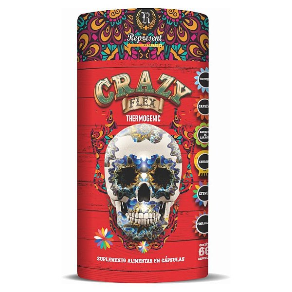 Crazy Flex Termogenico 60 cáps - Represent Nutrition