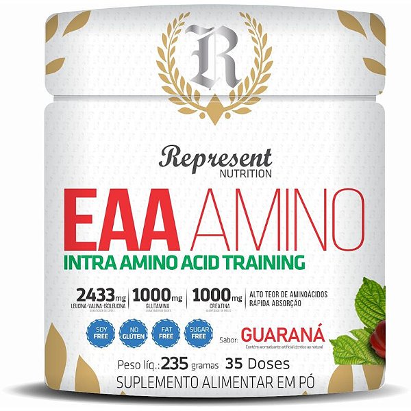 EAA Amino Sabor Guaraná 235gr - Represent Nutrition
