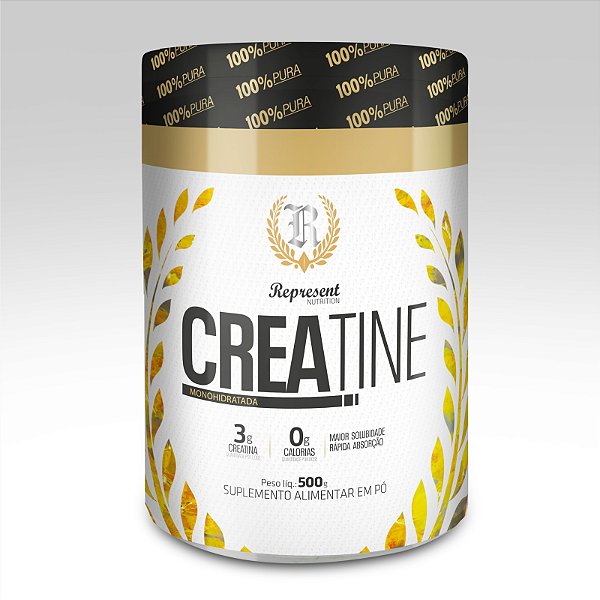 Creatina Monohidratada Pura 500g – Represent Nutrition