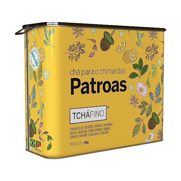 Lata chá para o chima das Patroas 40g