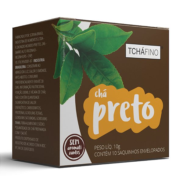 Chá Preto - Sachê 10un
