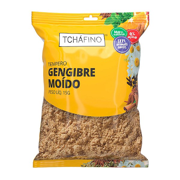 Tempero Gengibre Moído - Granel 15g