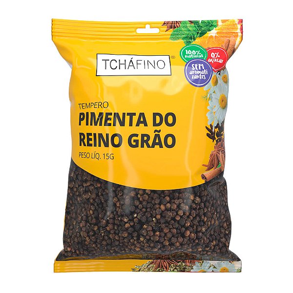 Tempero Pimenta do Reino Grão - Granel 15g