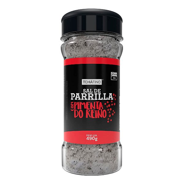 Sal de Parrilla - Com Pimenta do Reino 490g