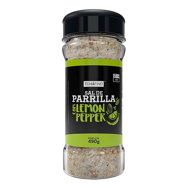 Sal de Parrilla - Com Lemon Pepper 490g