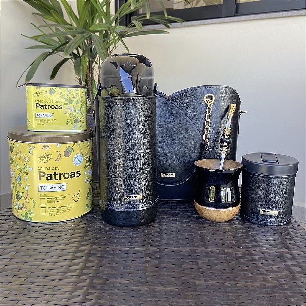 Combo Baronesa com Cuia Personalizada - Mateira Preta