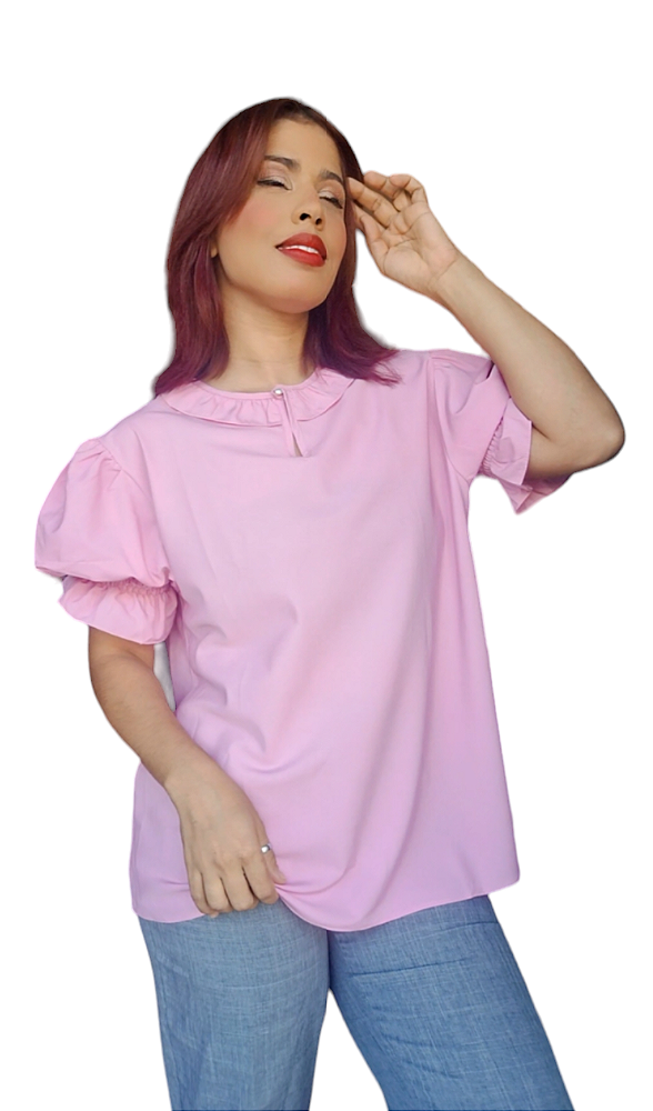 BLUSA FEMININA BUFANTE