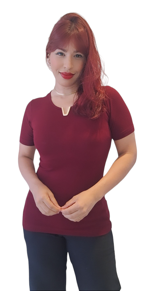 BLUSA FEMININA MARQUESA CANELADA