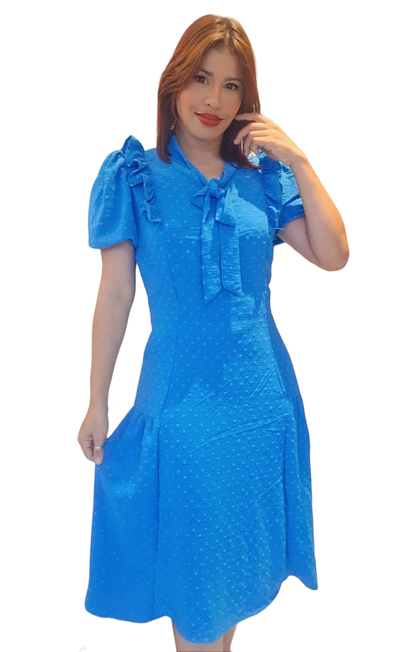 VESTIDO LONGO PIPOQUINHA MG BUFANTE