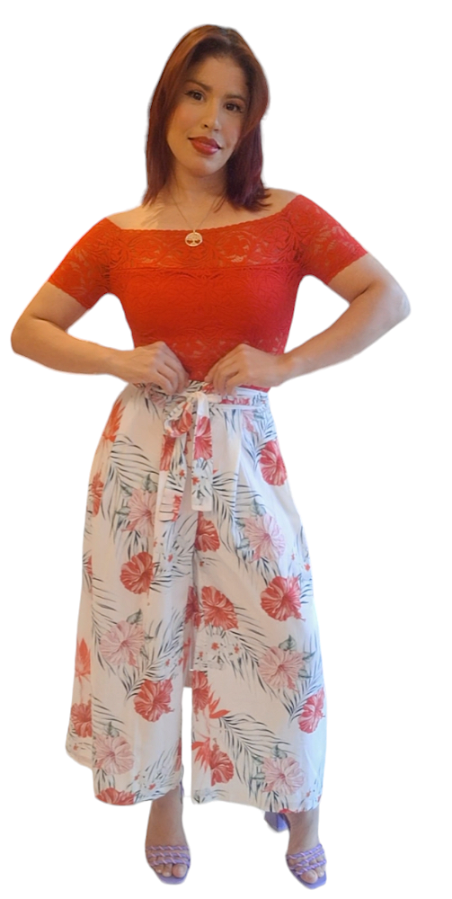 CALÇA SOCIAL ANGEL PANTACOURT ESTAMPADA