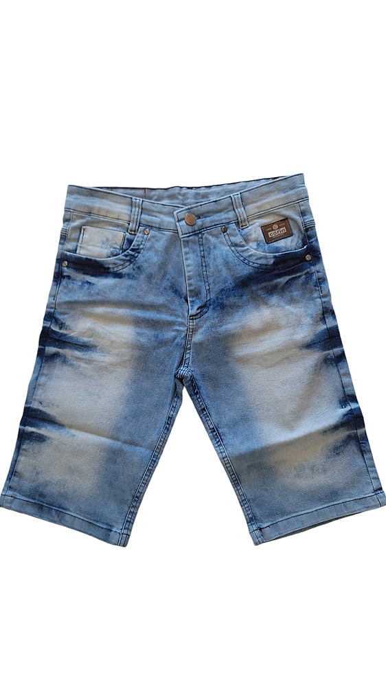 BERMUDA MASCULINA  DE LAVAGEM CLARA