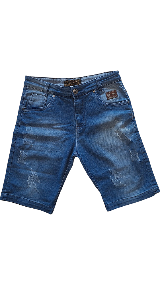 BERMUDA  MASCULINA BASICA CLARA DESTROYED CORIN