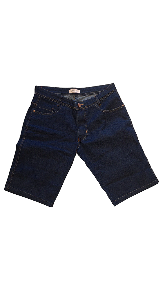 BERMUDA ESCURA MILNEY BAY LISA COM BOLSOS FUNDOS