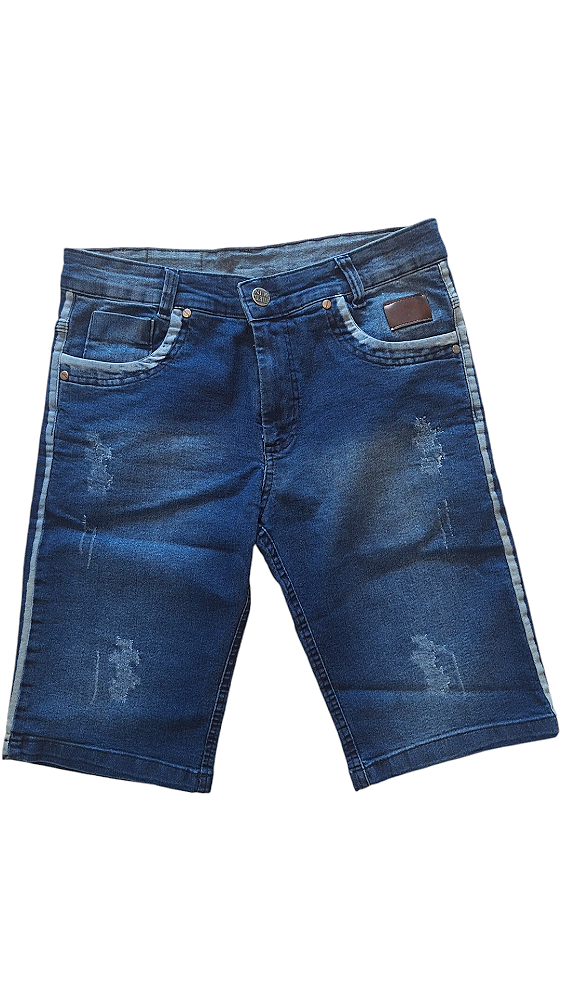 BERMUDA DESTROYED COM LISTRA NA LATERAL CORIN