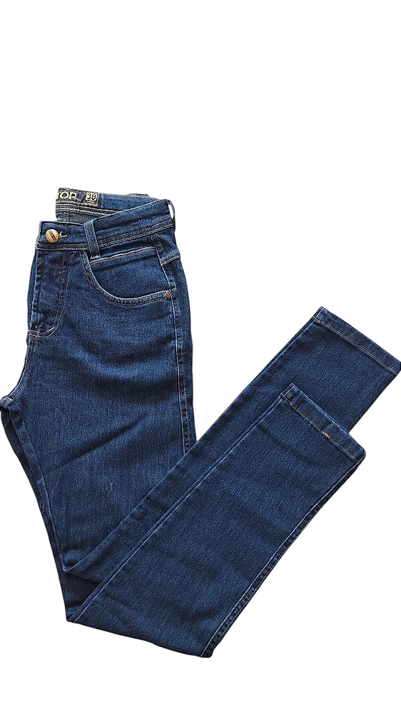 CALÇA  JEANS MASCULINA AZUL ESCURO TOP