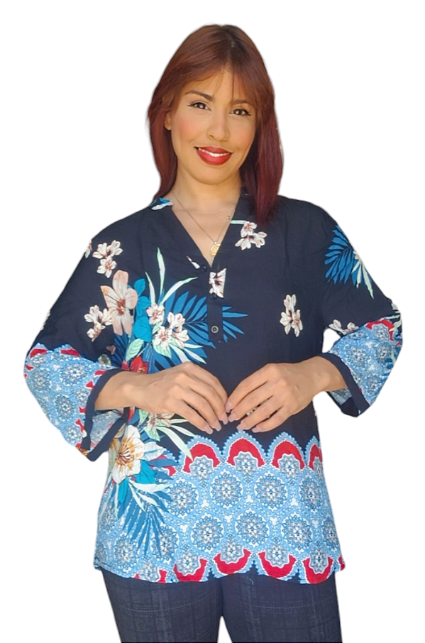 BLUSA VISCOSE ARABIAN MESCLADA
