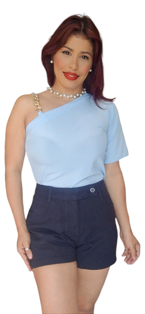 SHORT ANTI FIT SARJA PRETO