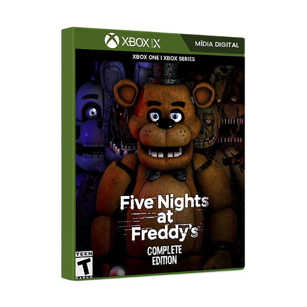 five nights at freddy's 1/2/3/4 Xbox One Mídia Digital