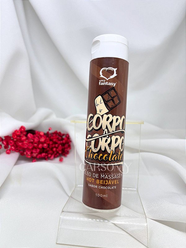 Óleo para massagem de Chocolate