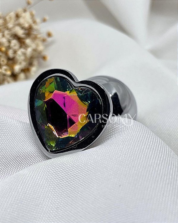 Plug Coração Fruta cor