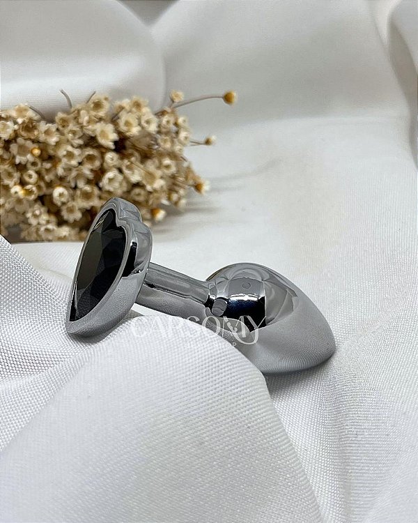 Plug Coração Preto