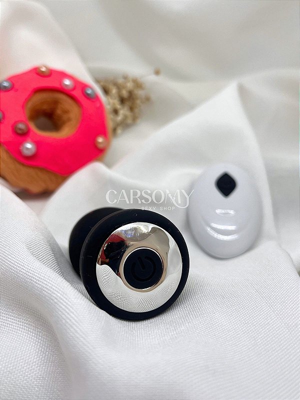 Plug Anal com vibrador