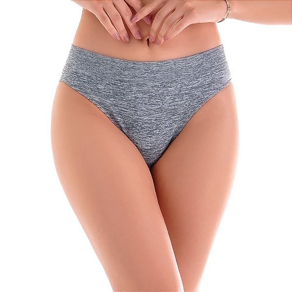 Calcinha Comfort sem Costura Mescla