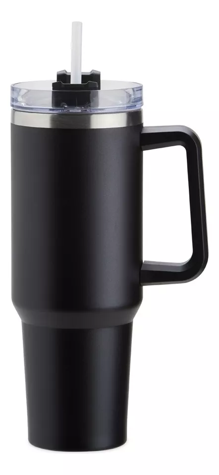Copo Térmico Grande com Canudo