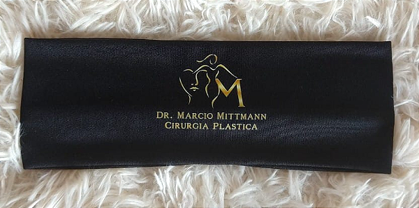 Faixa elástica personalizada com seu logo