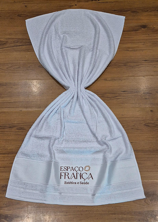 Toalha de banho Premium personalizada com seu logo