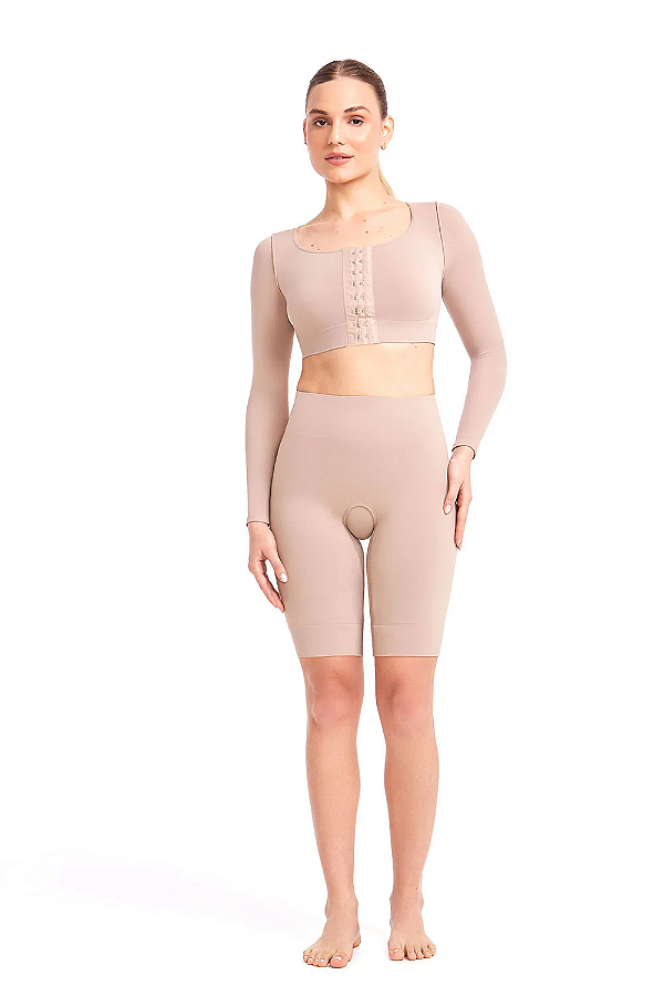 Bermuda Ciclista Pós Cirúrgica com Abertura Higiênica Personalizada