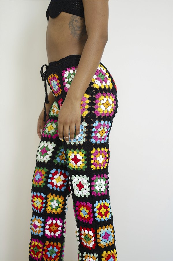 Calça Crochê