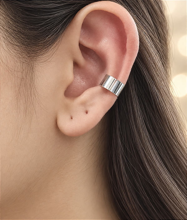 Brinco Piercing fake Liso Prata 925 - MB311-920