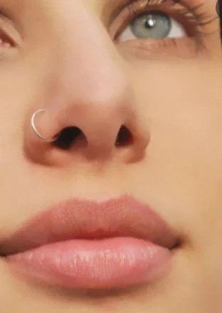 Piercing Nariz Argolinha - Prata 925 - MB86-512