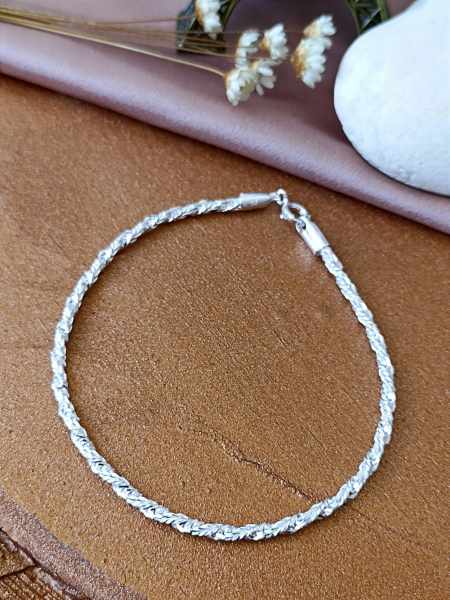 Pulseira Cordão Baiano - Prata 925 - MP131-3978