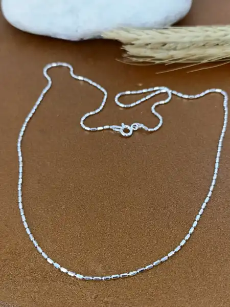 Gargantilha Diamantada - Prata 925 - MC128-1836