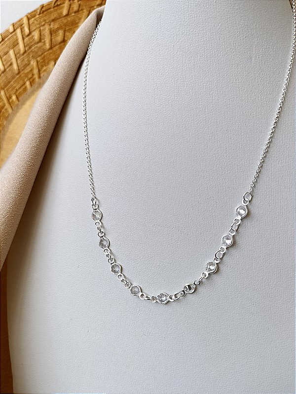 Gargantilha Choker - Prata 925