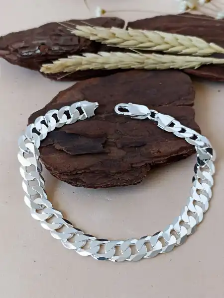 Pulseira Masculina Grumet Flat - F220 - 21cm