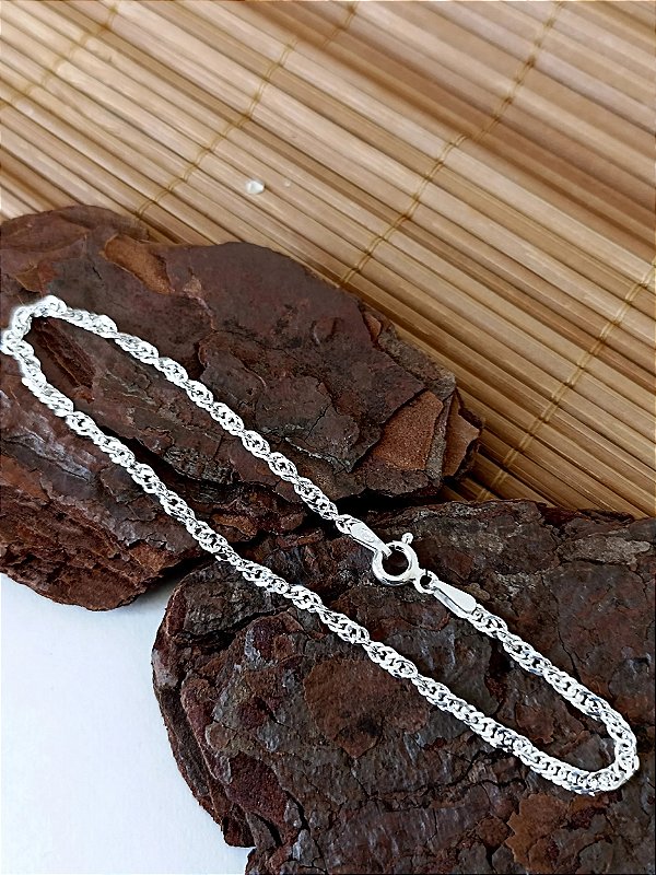 Pulseira Singapura - Prata 925 - MP241-1228