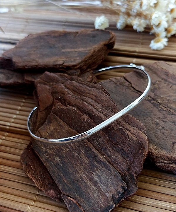 Bracelete Liso - Prata 925 - MP247-1939