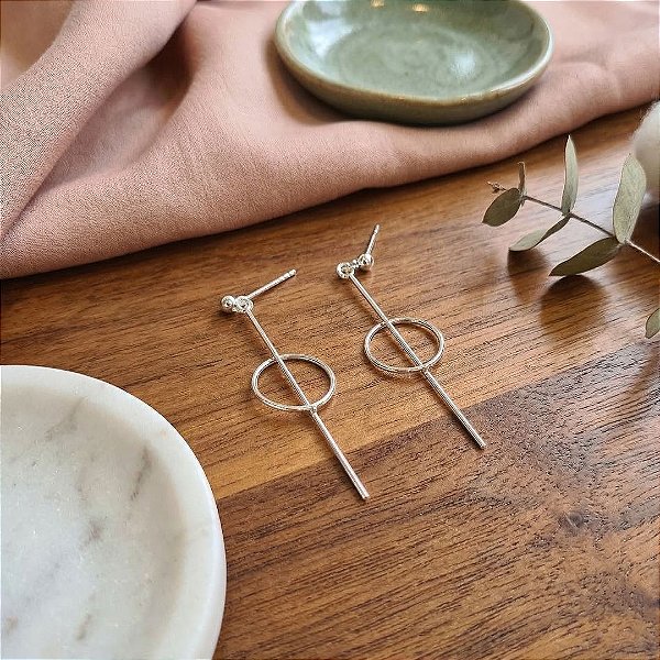 Brinco Pêndulo - Prata 925 - MB510-1641