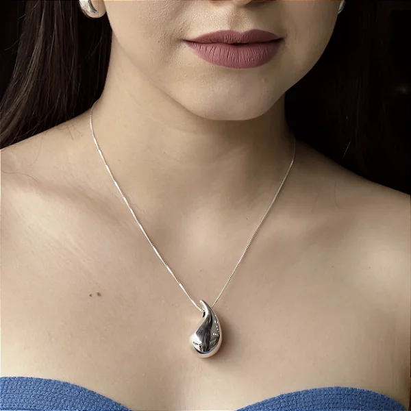 Gargantilha Gota - Prata 925 - MC344-63157