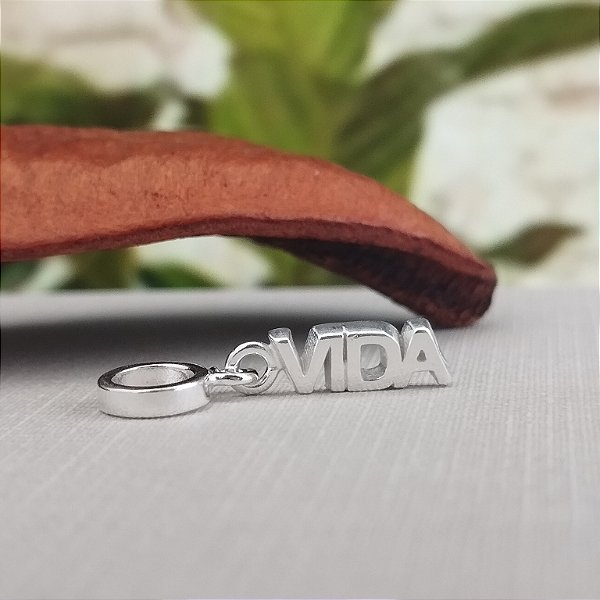 Berloque Vida - Prata 925 - BL109-826